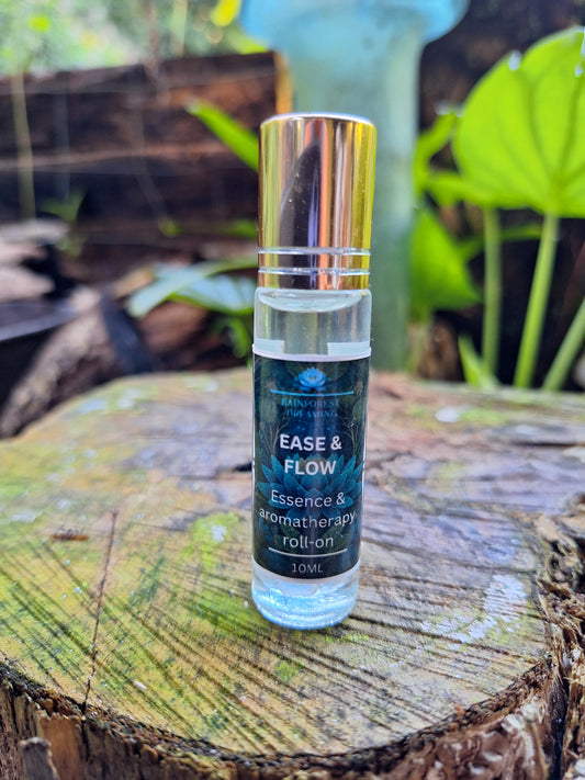 "ROLLER OIL" aromatherapy and flower essence for ease and flow