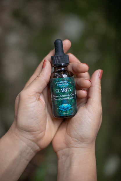 "FLOWER ESSENCE WHITE LOTUS BLEND" for Clarity 30ml
