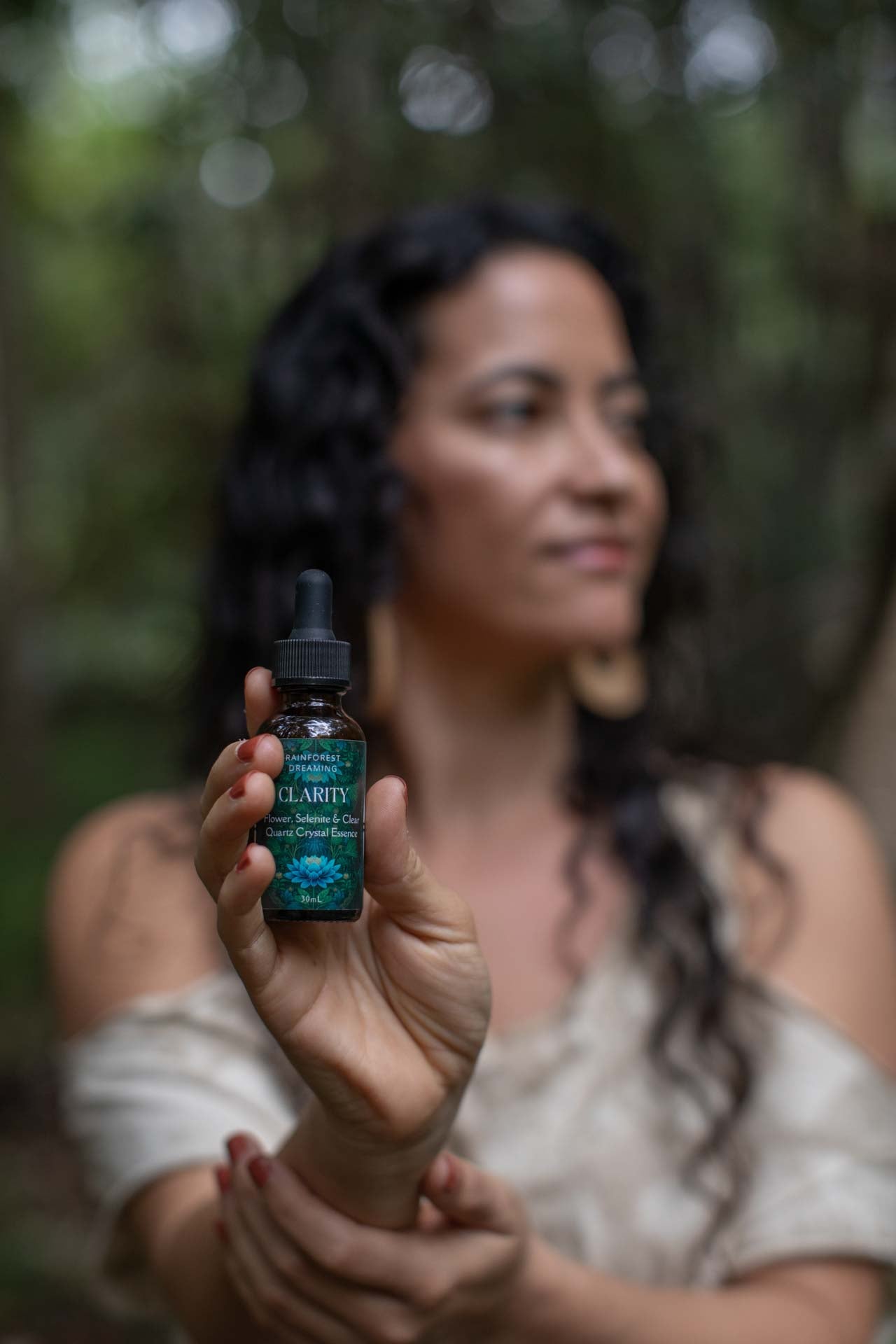 "FLOWER ESSENCE WHITE LOTUS BLEND" for Clarity 30ml