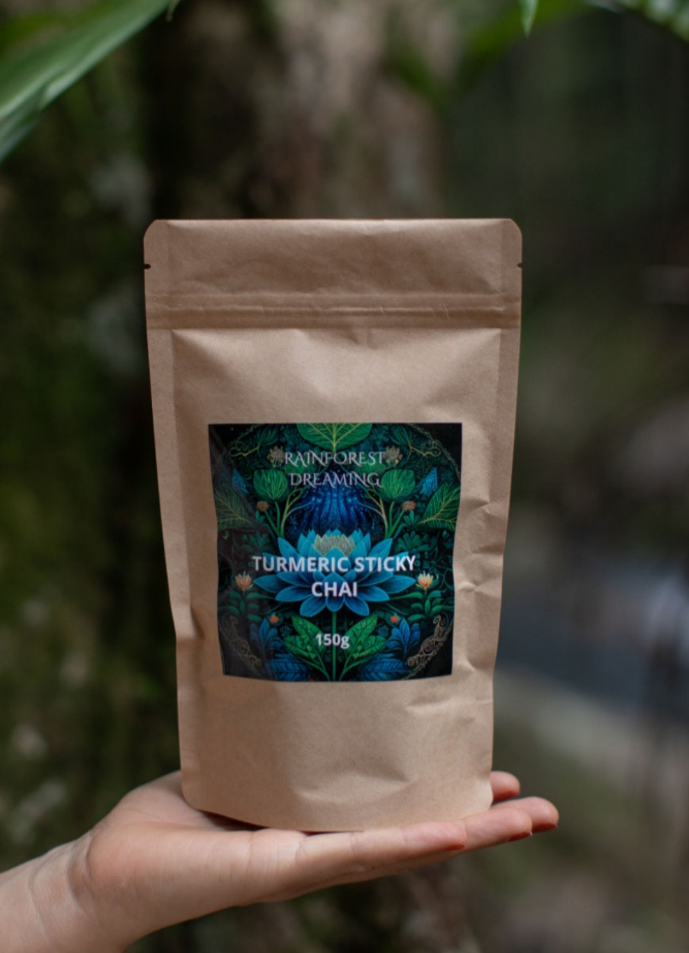 "TURMERIC HONEY CACAO CHAI"