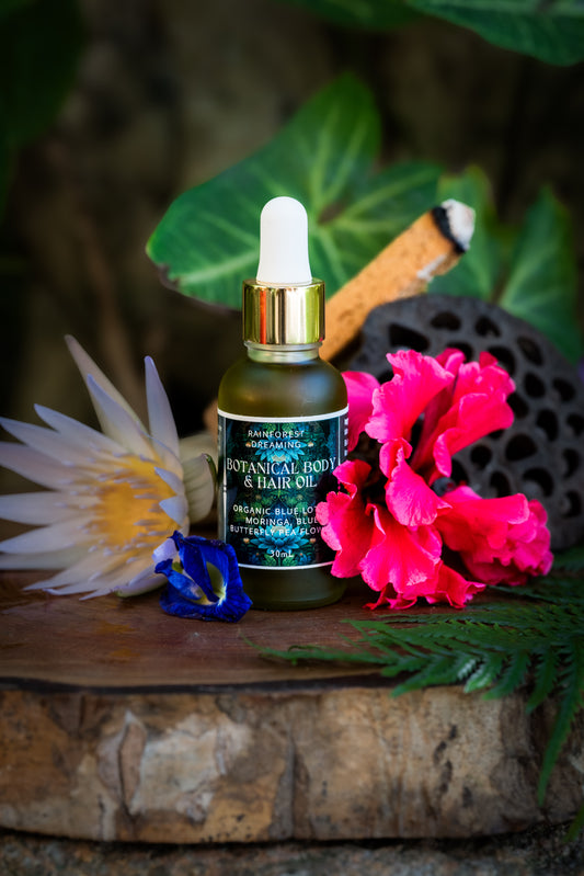 "BOTANICAL LUXURY BODY AND HAIR OIL" 30ml
